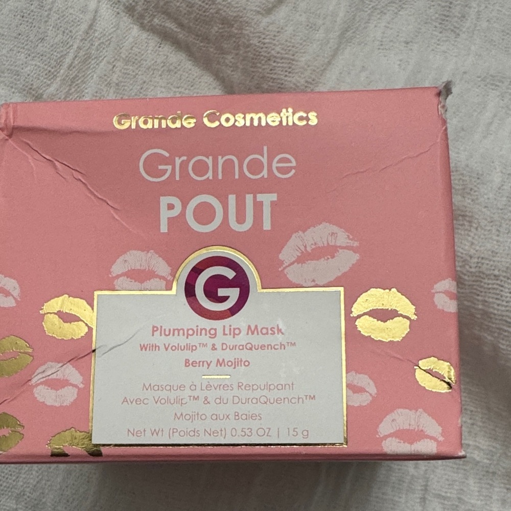 Grande Cosmetics Grande POUT Lip Mask - Berry Pink